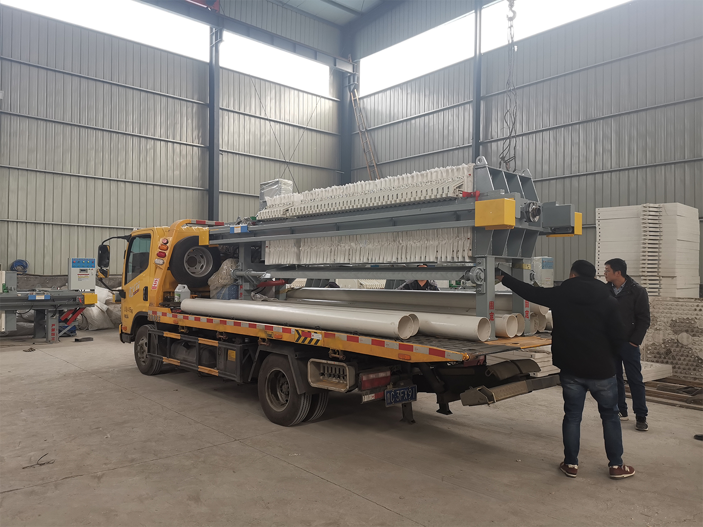 板框压滤机滤板损坏后的处理措施