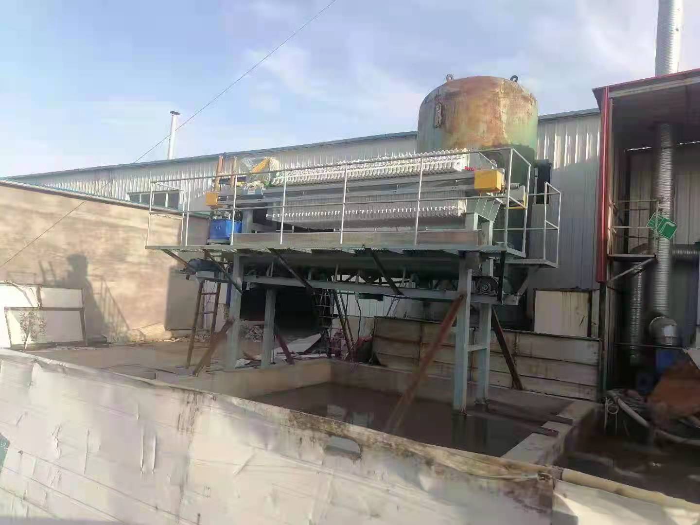 程控自动拉板厢式压滤机